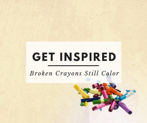 Get Inspired: Broken Crayons Still Color